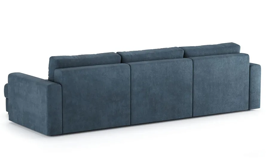 Диван Ларсон 3М Nordic 78 сапфир - 5