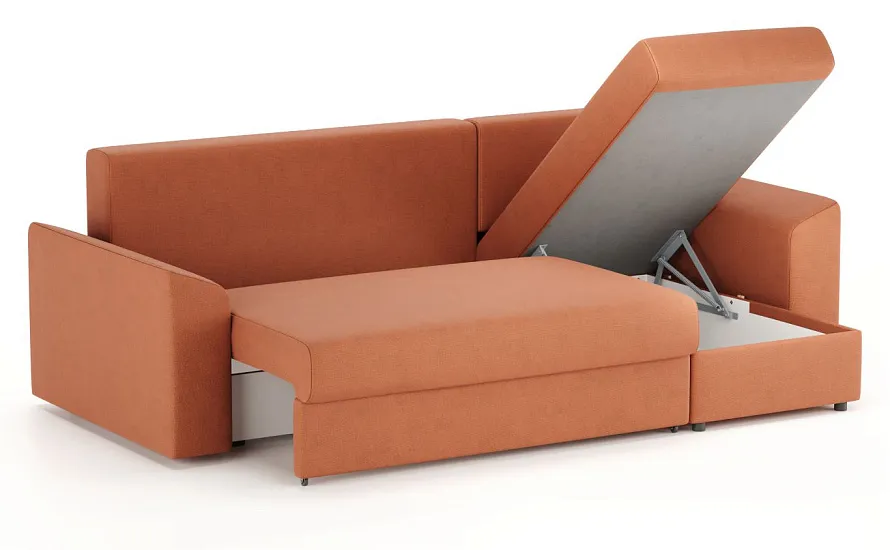 Диван угловой Арден Danco 412 оранжевый - 3
